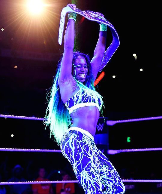 Naomi với tư cách là nhà vô địch SmackDown trong WWE