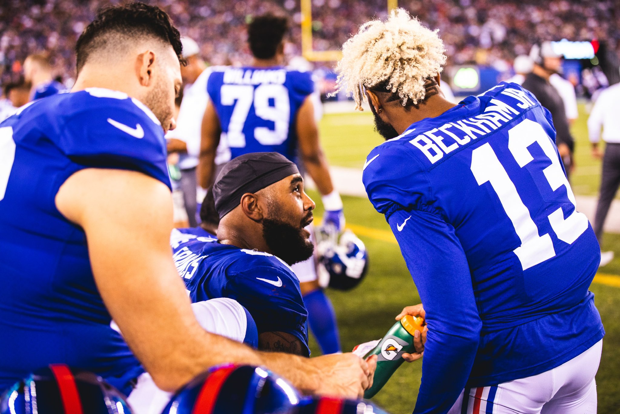 Top Dolla với New York Giants trong NFL