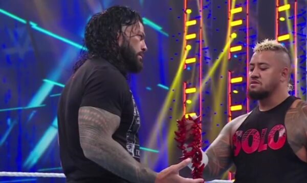 Roman Reigns và Solo Sikoa - WWE SmackDown ngày 7 tháng 7 năm 2023